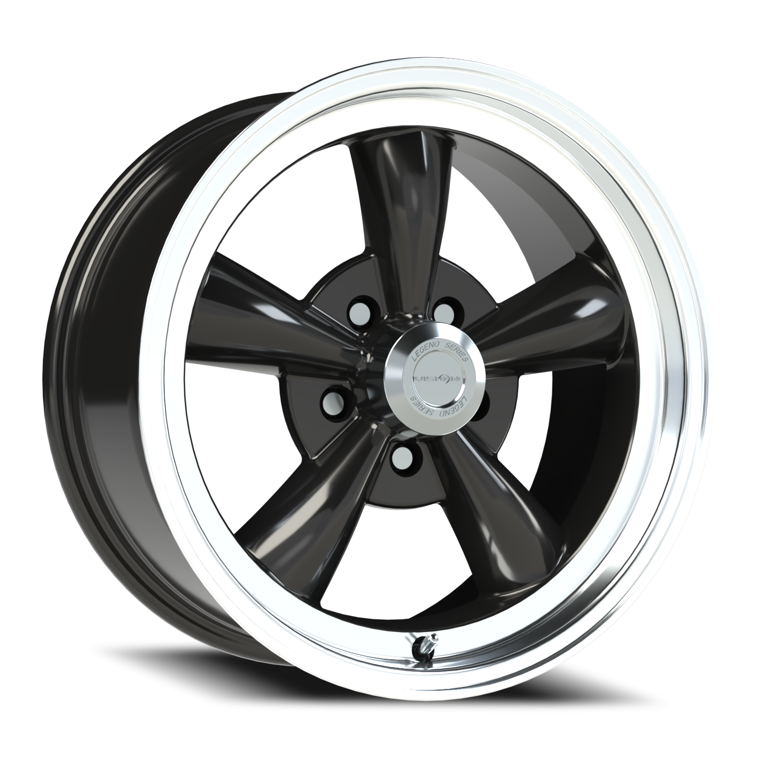 141 Legend GB Gloss Black / Machined Lip