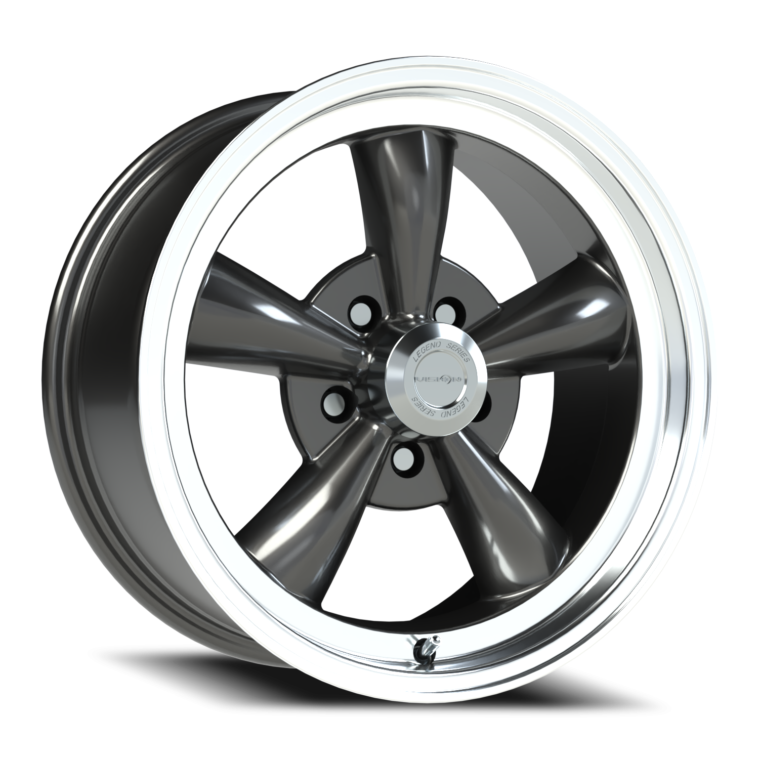 141 Legend GM Gunmetal / Machined Lip