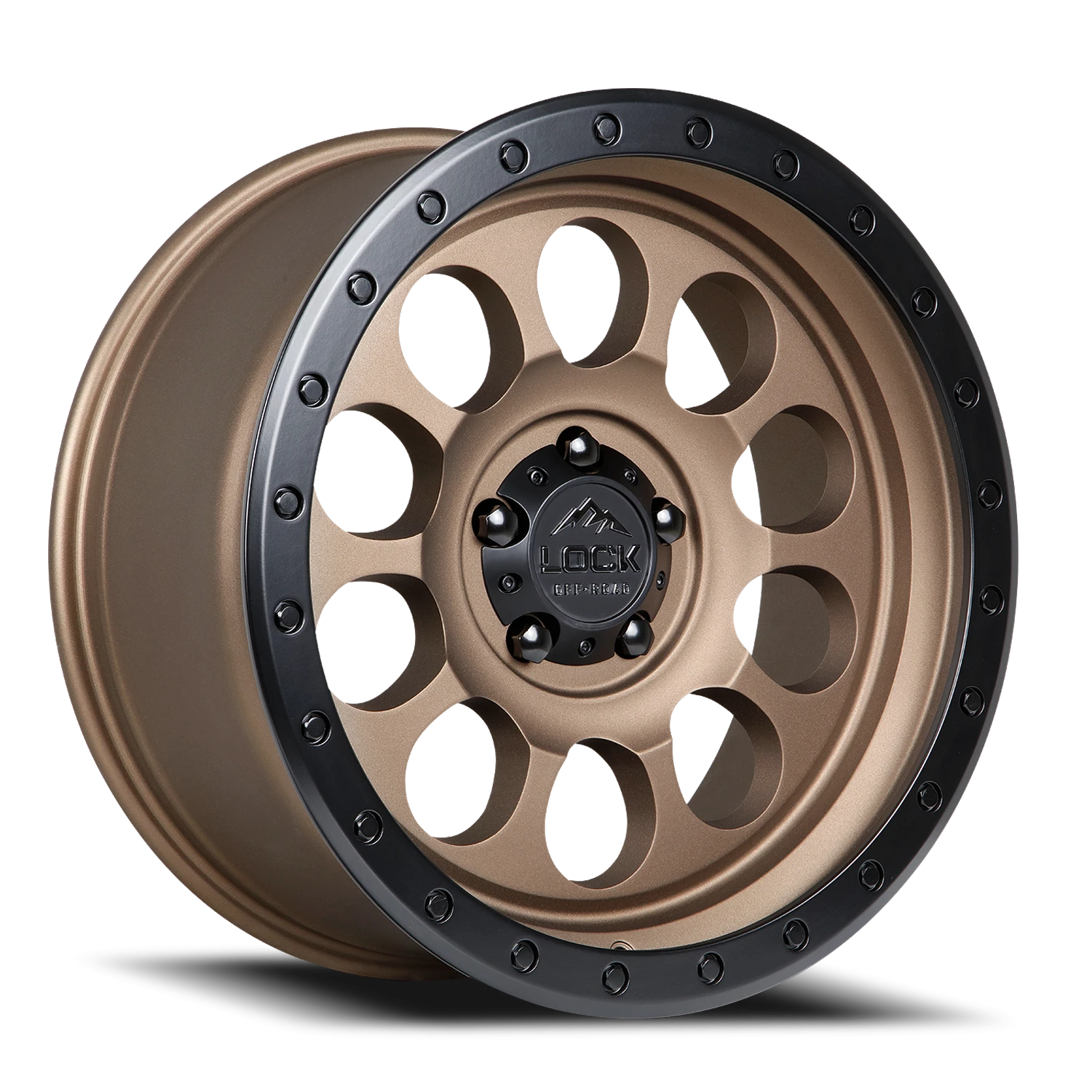 50CAL DBRZ Matte Desert Bronze / Matte Black Ring