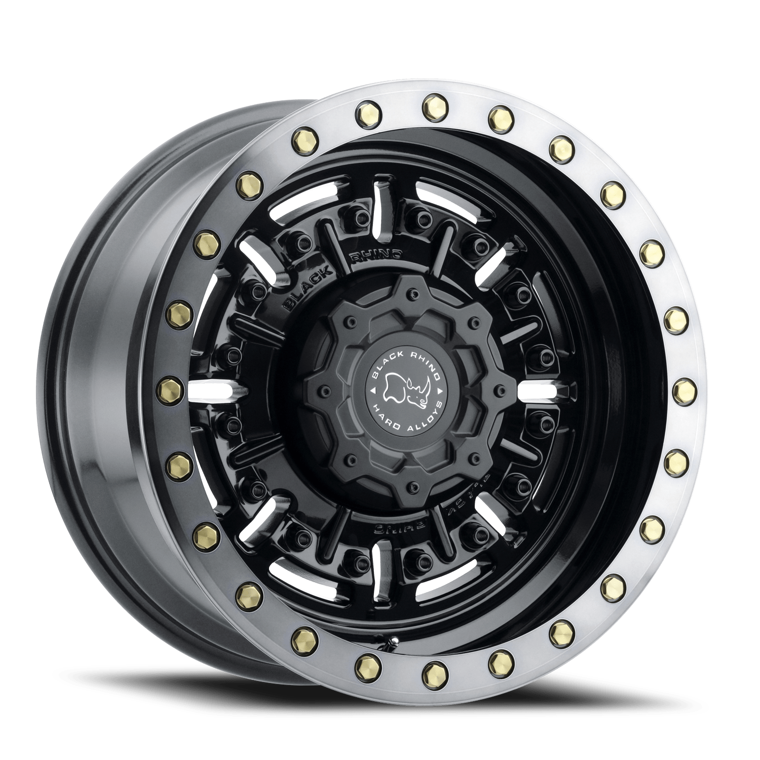 Abrams GB-MDT Gloss Gunblack / Machined Dark Tint Lip