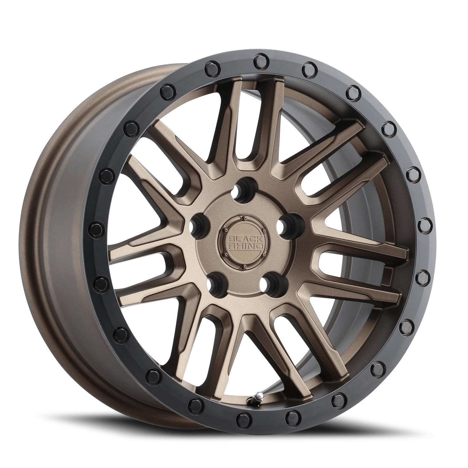 Arches BRZ Matte Bronze / Black Lip Edge-Black Bolts