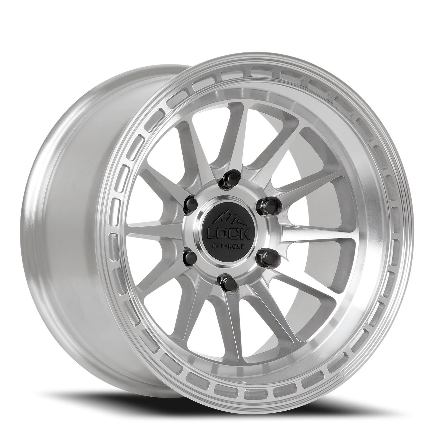 Baja MC Machined Silver / Clear Coat