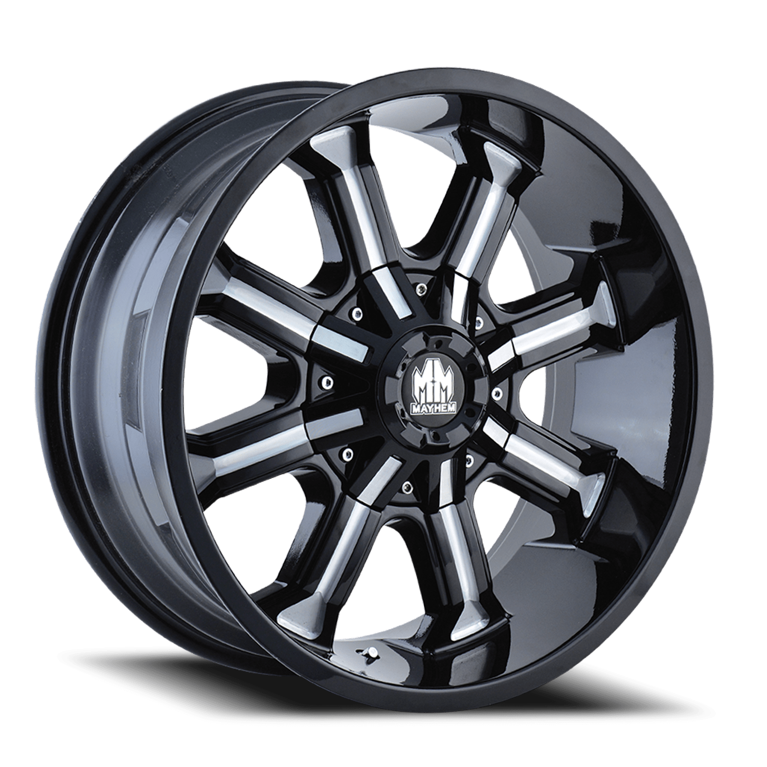 Beast 8102 BK Black / Milled Spokes