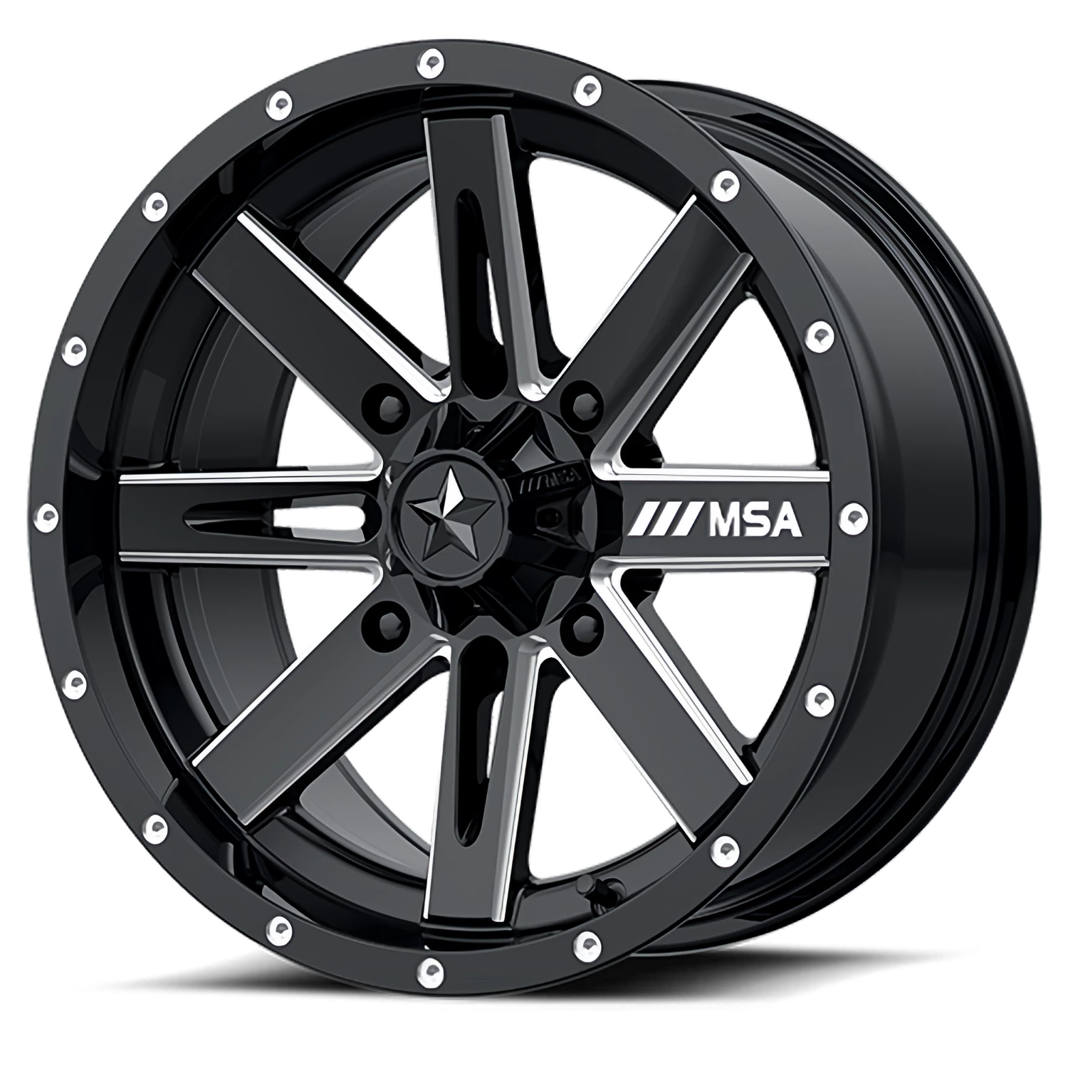 Boxer M41 Gloss Black / Milled