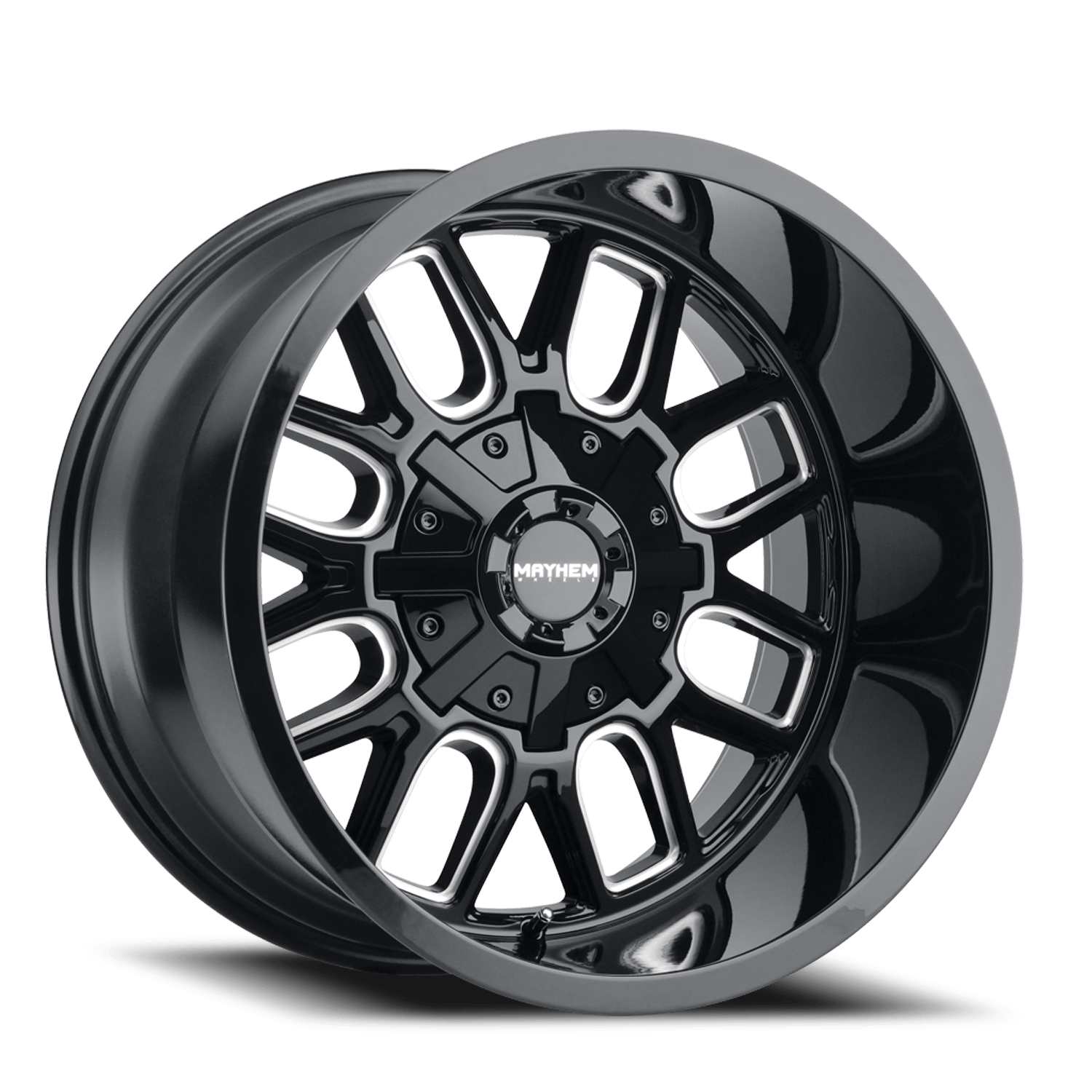 Cogent 8107 BM Gloss Black / Milled Spokes