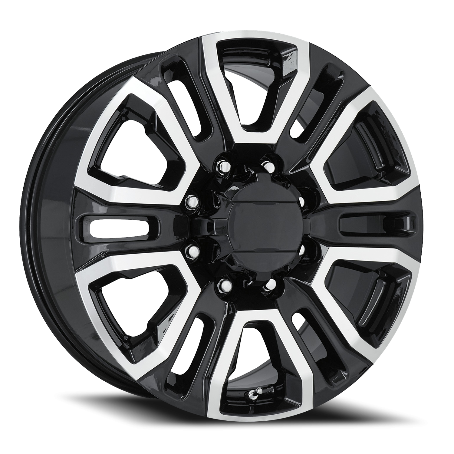 FR 275 GM Truck 2500 GBM Gloss Black / Machined Face