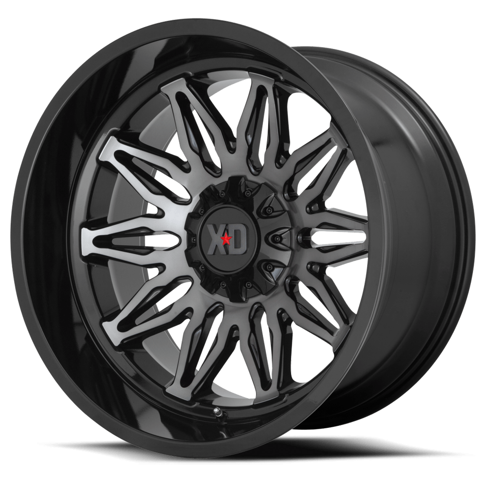 Gunner XD859 GBM-GT Gloss Black / Machined-Gray Tint