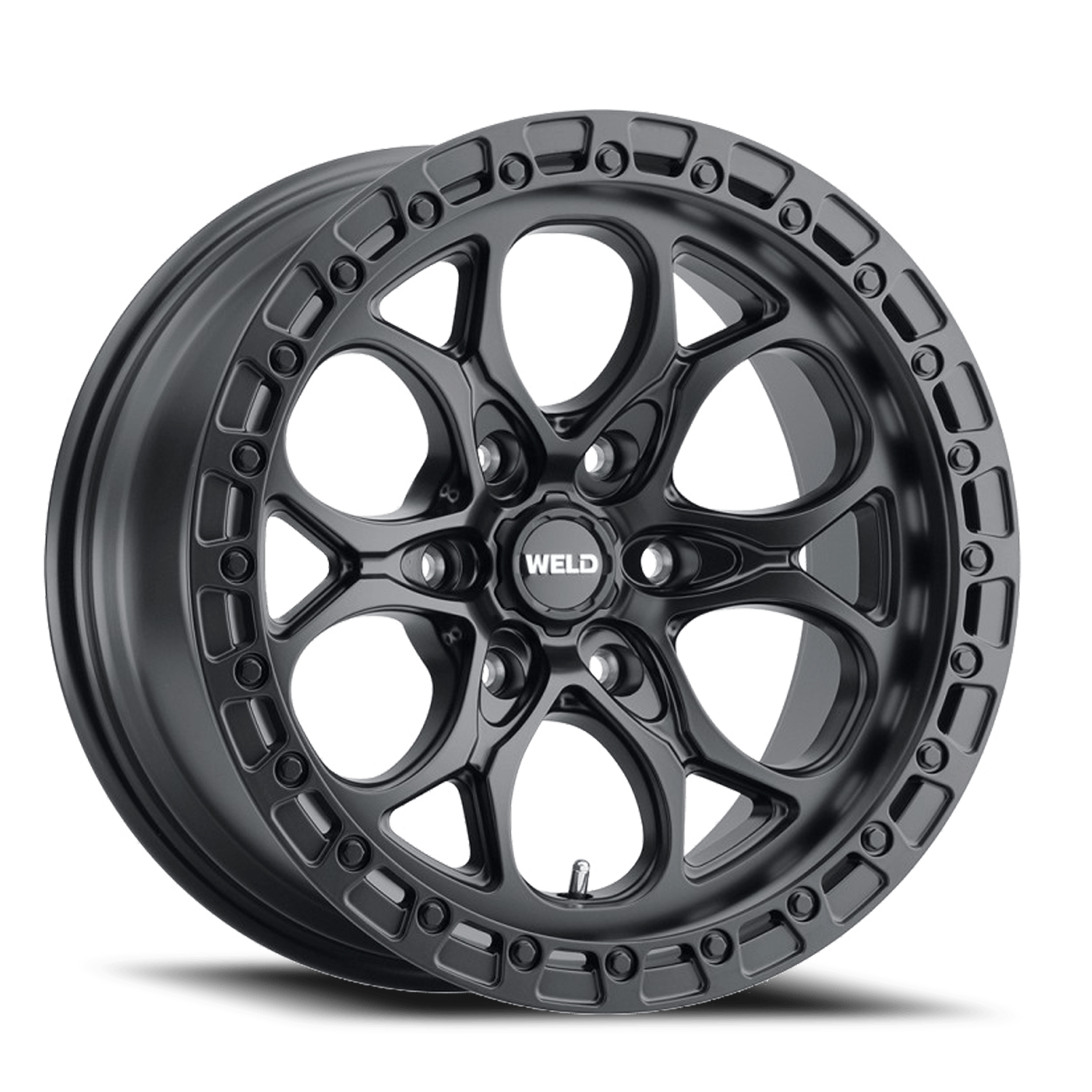 Ledge 6 W108 Satin Black / Black Ring