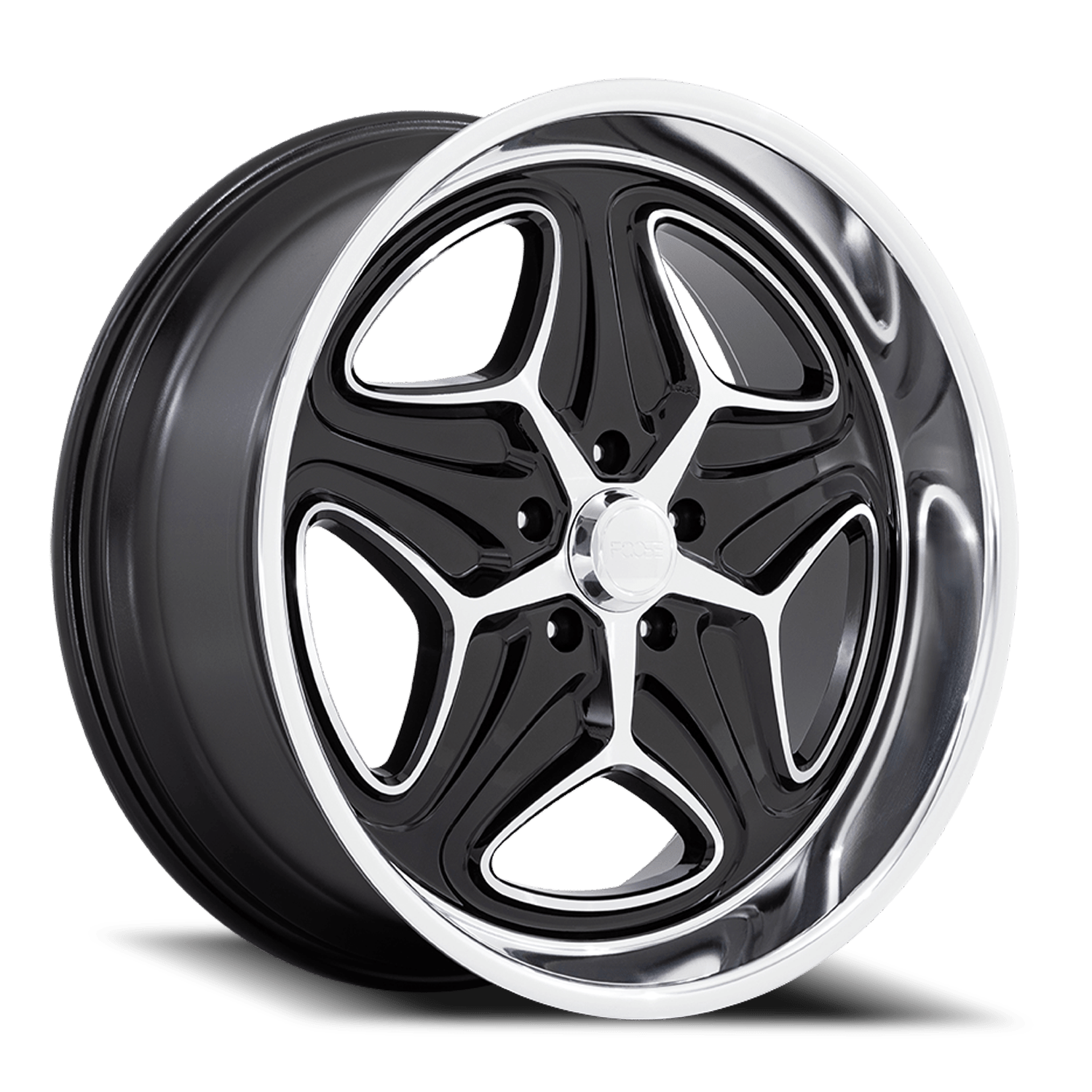 Merlot F171 Gloss Black / Machined