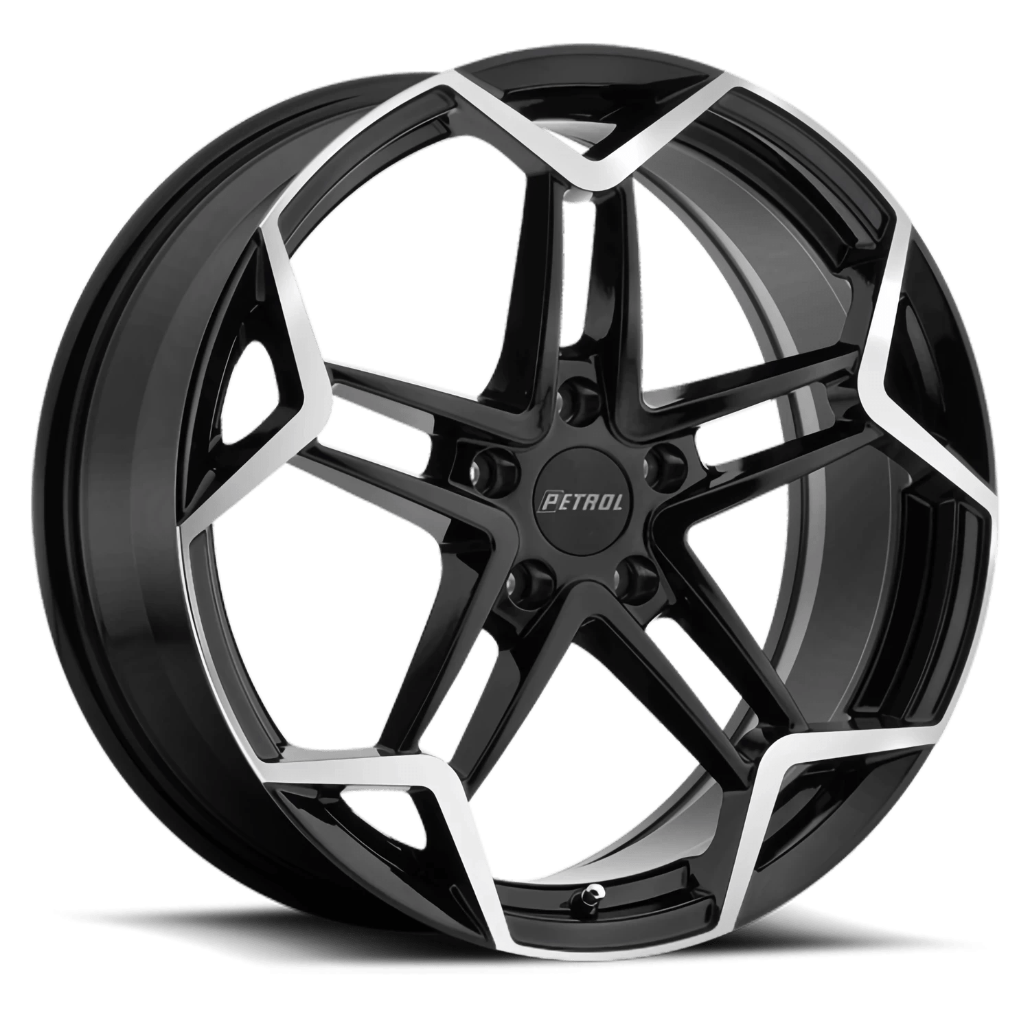 P1A GBM Gloss Black / Machined Cut Face