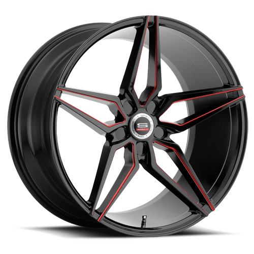 SPM-81 GBR Gloss Black / Red Line