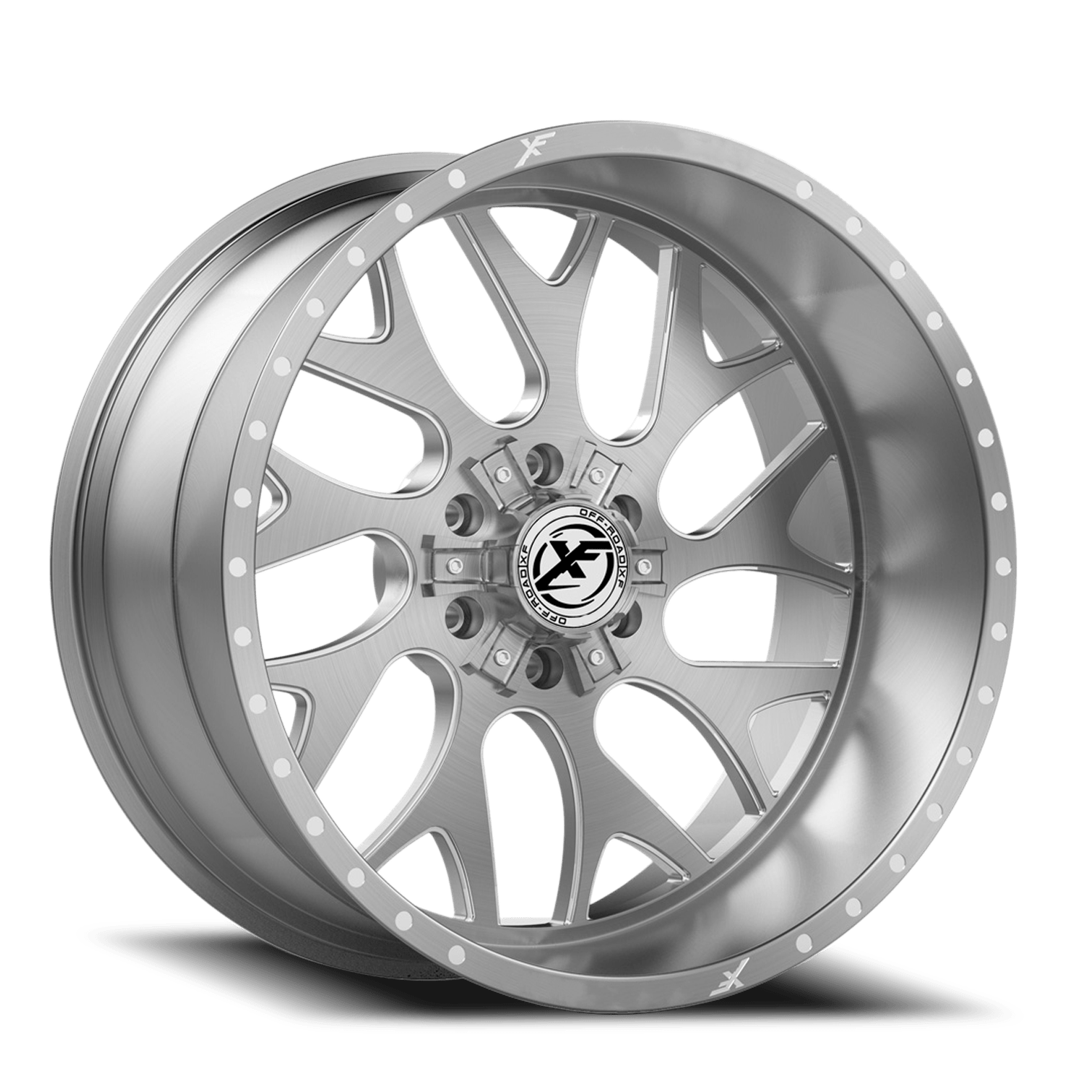 XFX-301 SL Brushed Silver / Milled
