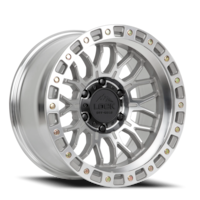 Combat MC Machined Silver / Clear Coat