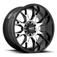 MO806 GBM Gloss Black / Machined