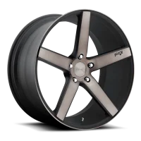 Milan M134 Black / Machined-Dark Tint