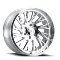 Purge 9114 PO Polished Silver / Milled Spokes