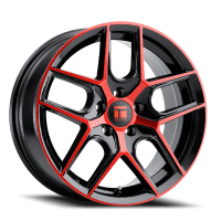 TR79 3279 GBR Gloss Black / Red Tinted Face