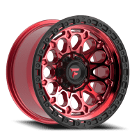 Terra Series FT101 RTB Machined Red Tint / Black Ring