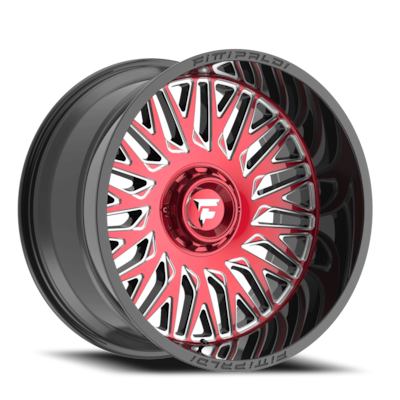 Alpha Series FA07 MBRM Gloss Black / Machined Face-Red Tint