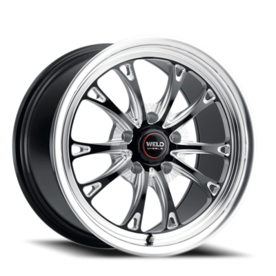 Belmont Drag S157 Gloss Black / Milled
