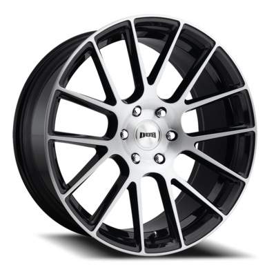 Luxe S206 Gloss Black / Brushed