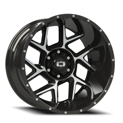360 Sliver GBMF Gloss Black / Machined Face