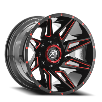 XF-218 GBMLR Gloss Black / Red Milled