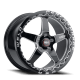 Ventura Beadlock S904 Gloss Black / Black Ring